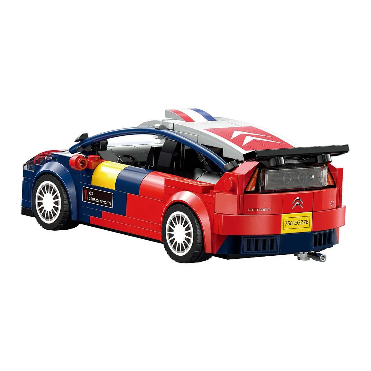 Cada Citroen C4 Wrc 296 Parça Block Oyuncak — görsel 4