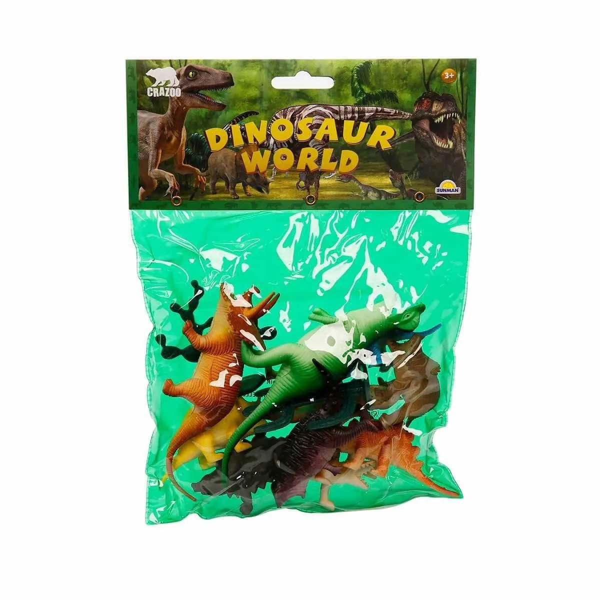 Dinozorların Dünyası Poşetli Hayvan Oyun Seti Orta Boy — görsel 2