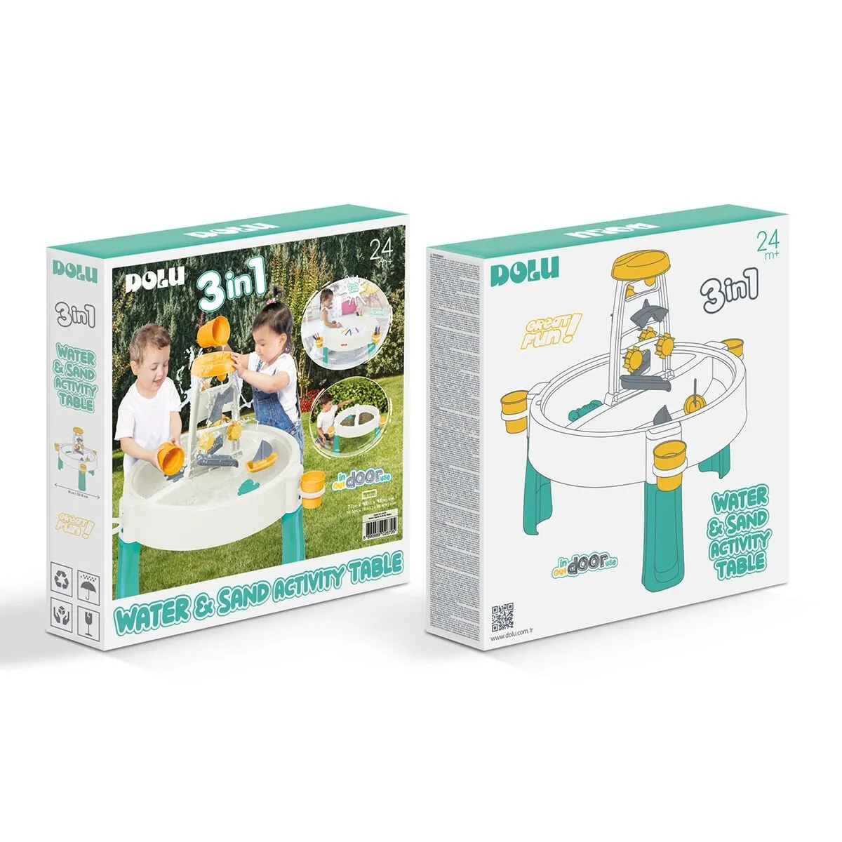 Oyuncak Su ve Kum Aktivite Masası — görsel 5