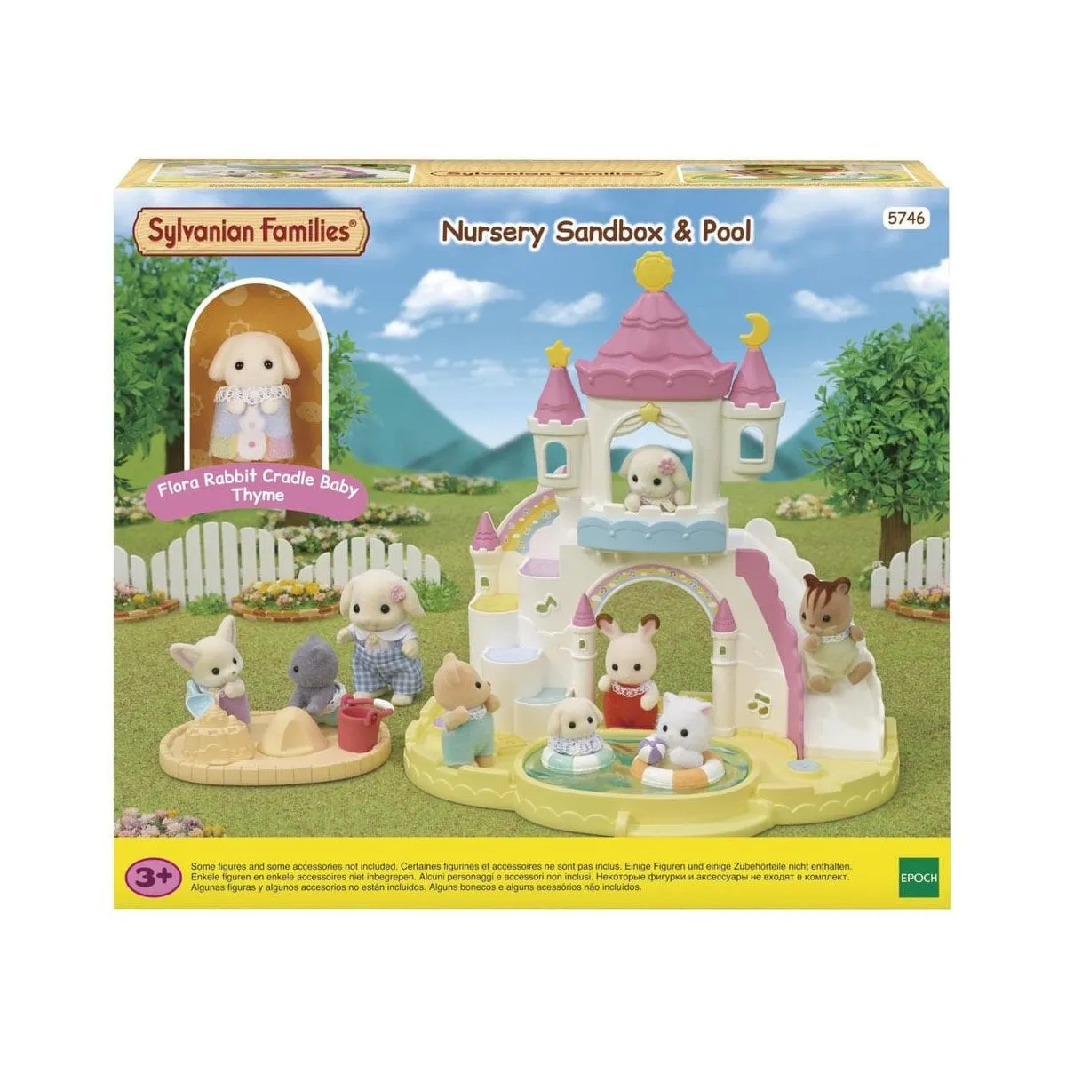 Sylvanian Families Havuz ve Kum Havuzu Oyun Seti +3 yaş