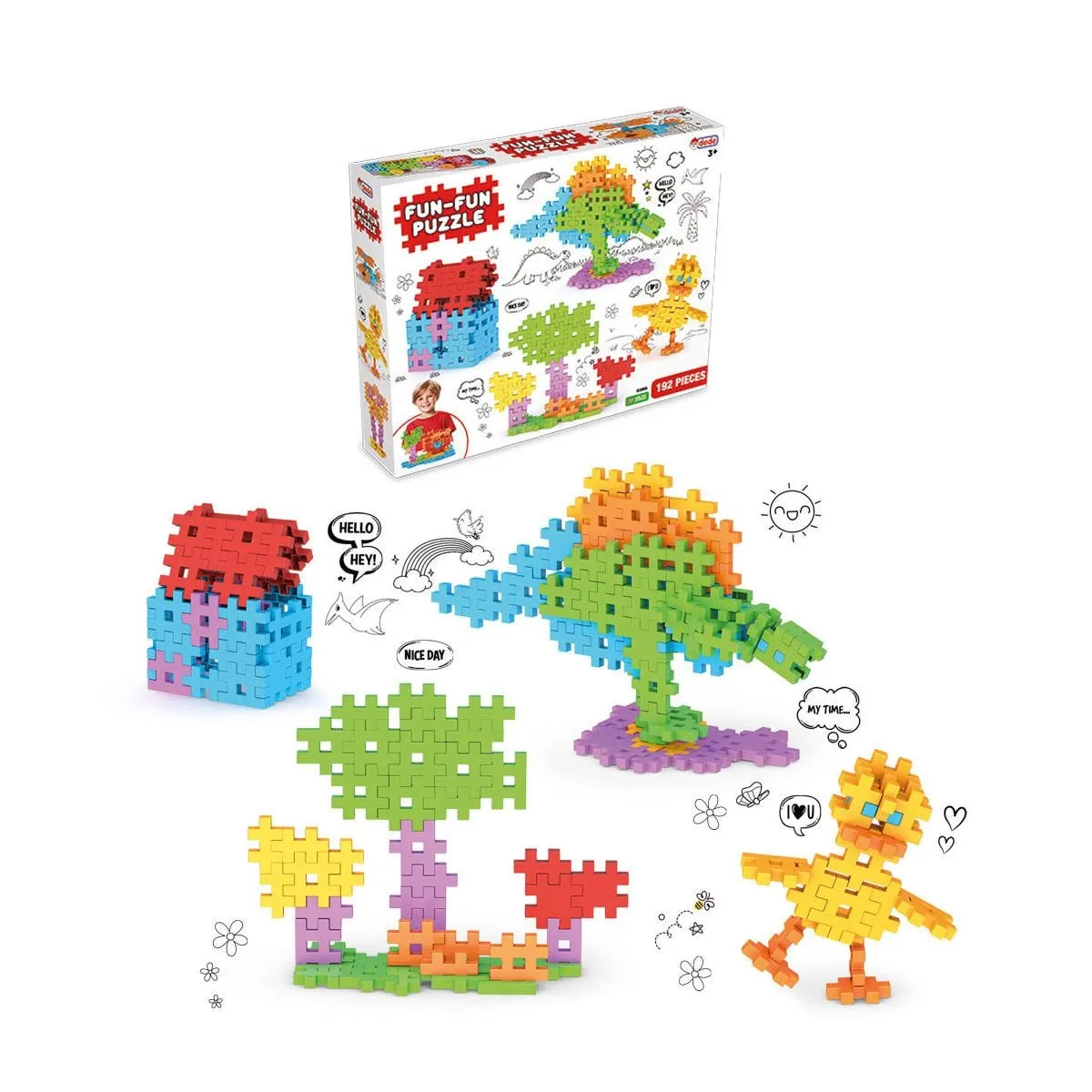 Fun Fun Puzzle 192 Prç