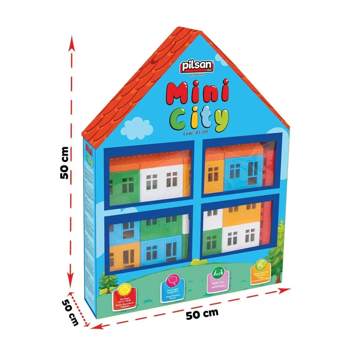 101 Pilsan Mini Kent 34 Parça