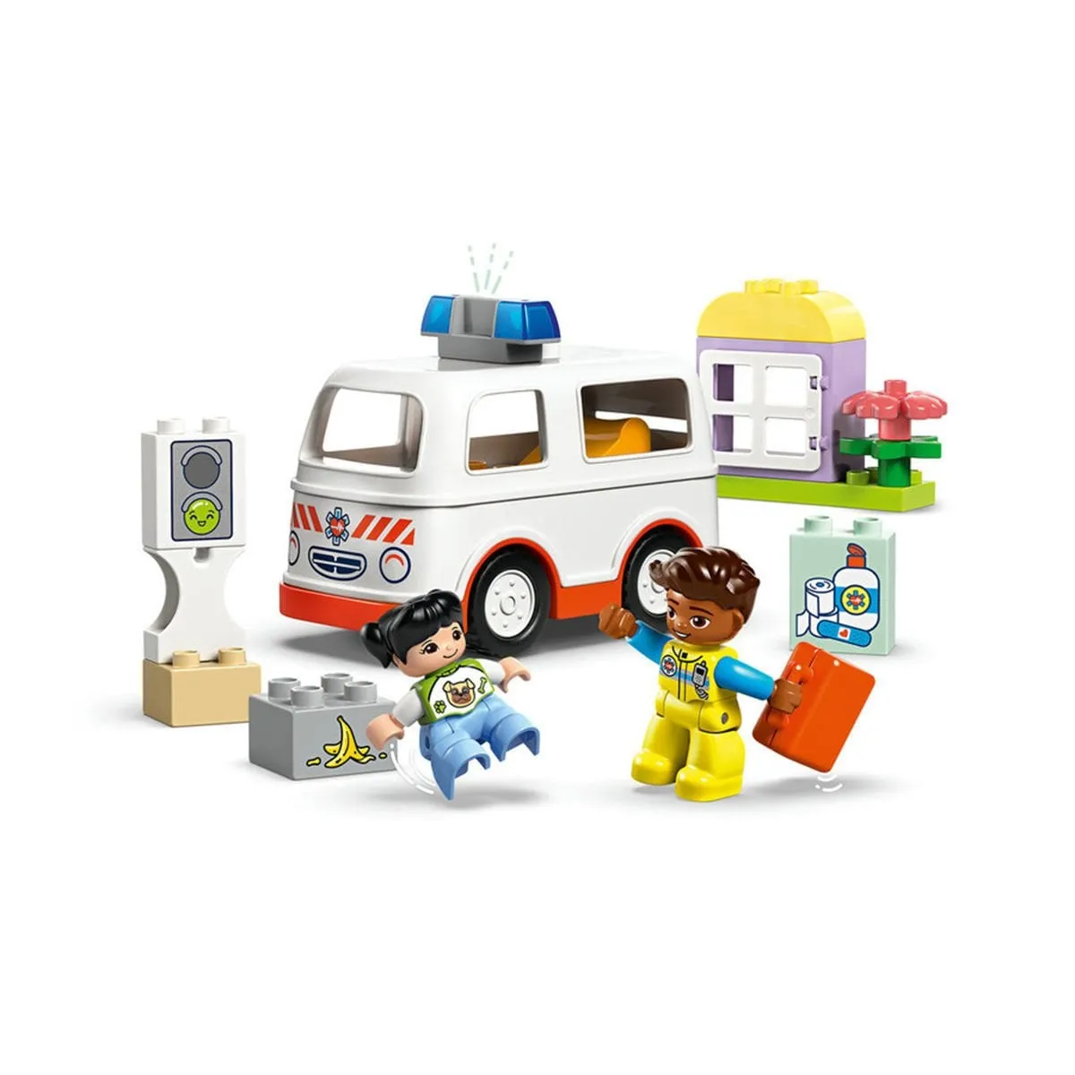 Lego Duplo Ambulans ve Sürücü 19 parça +2 yaş — görsel 3