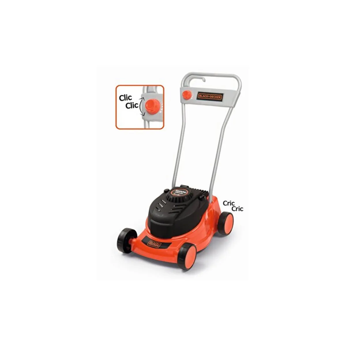 ''B+D MECHANICAL LAWN MOWER Mechanical lawnmower with mechanical butt — görsel 2