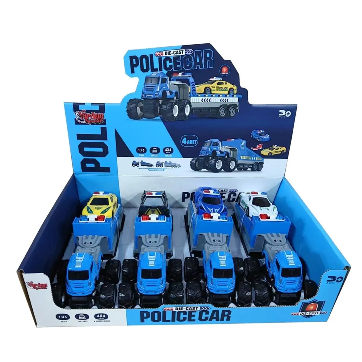 SURT DIE CAST 4X4 İLK YARDIM ARACI (Belirtilen fiyat, tekli satış için adet fiyatıdır.)