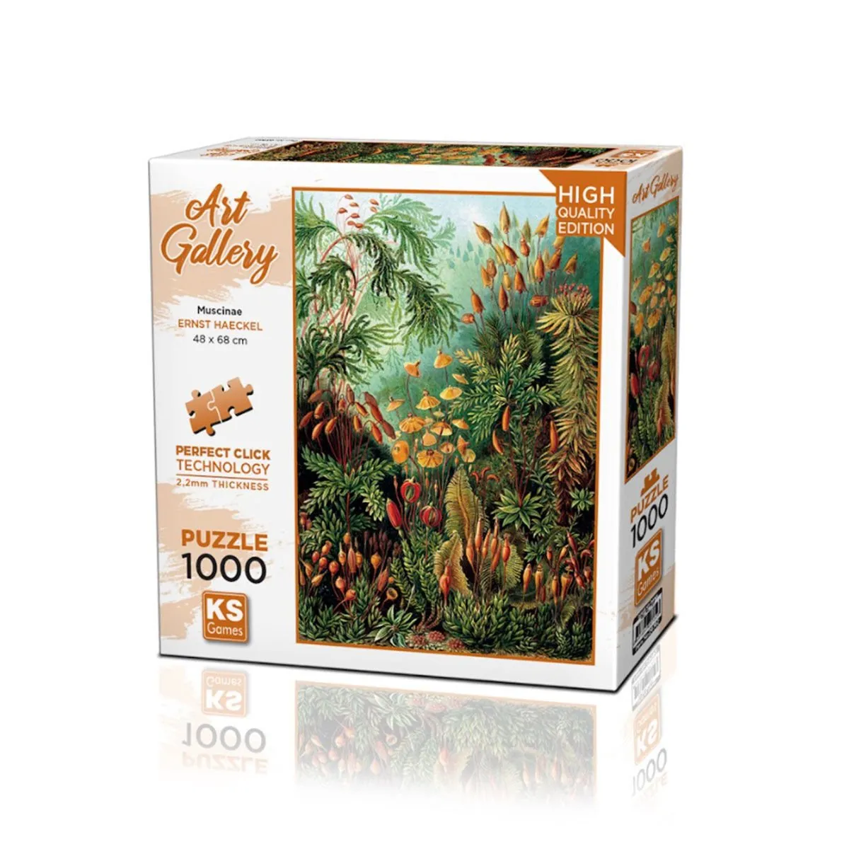 Muscinae 1000 Parça Puzzle -KS Puzzle