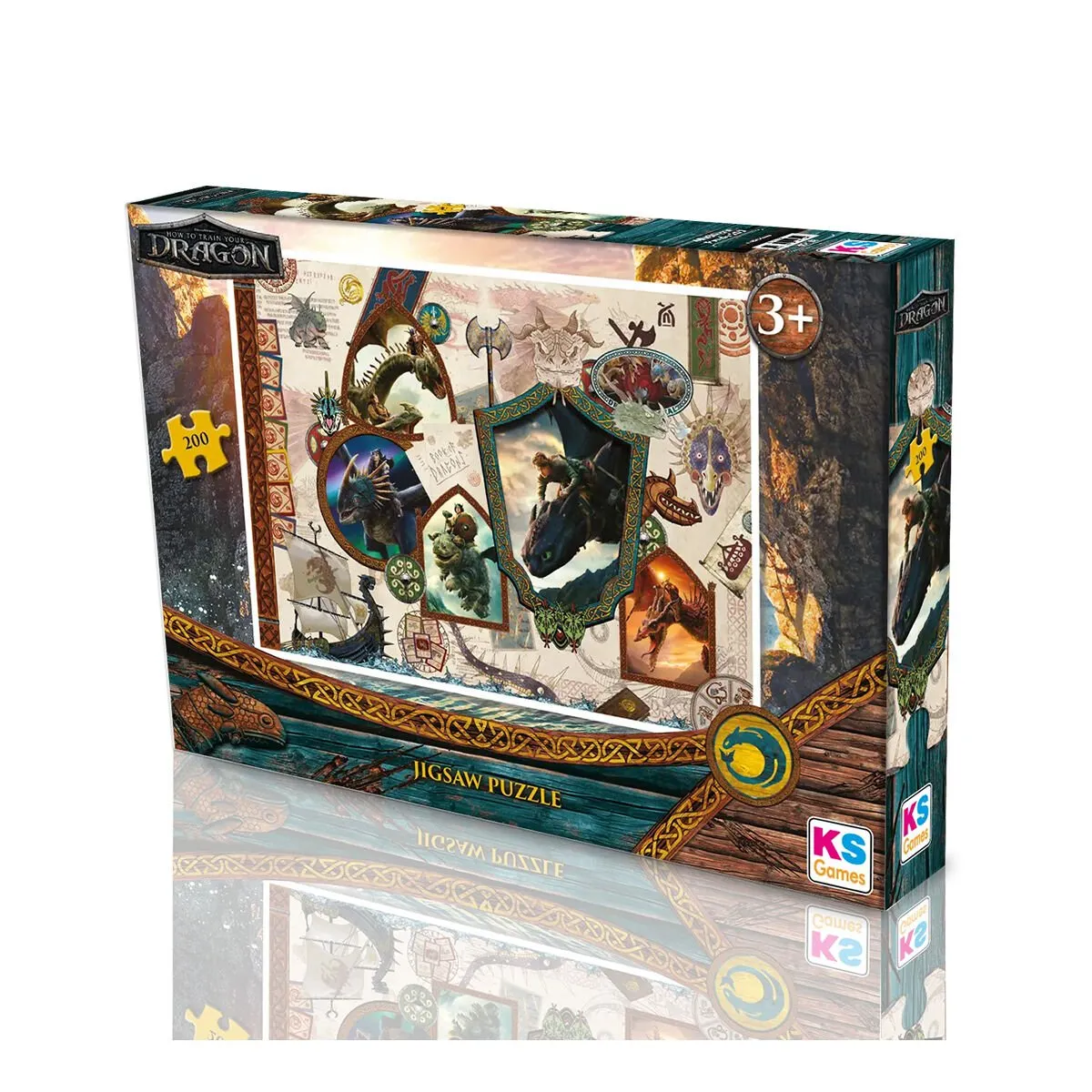 113 How To Train Your Dragon Puzzle 200 Prç