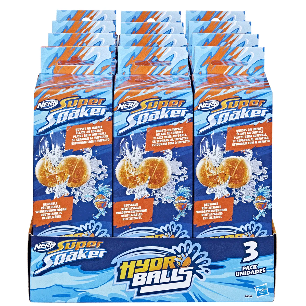 Nerf Super Soaker Hydro Balls 3lü +6 yaş — görsel 8