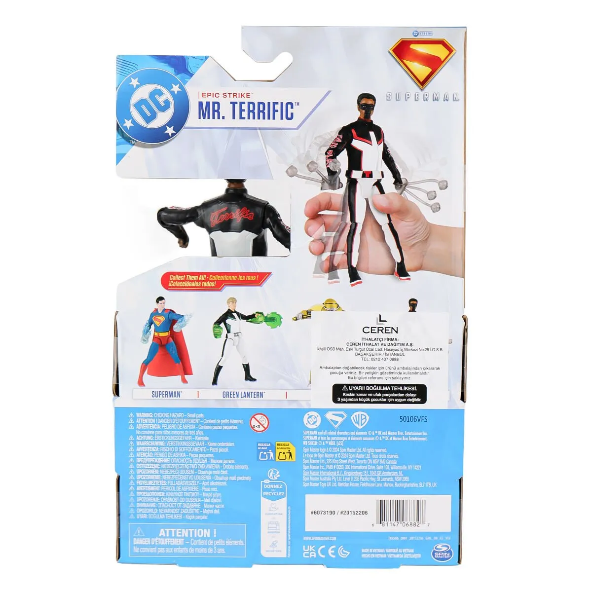 Superman Epic Strike Figür — görsel 5