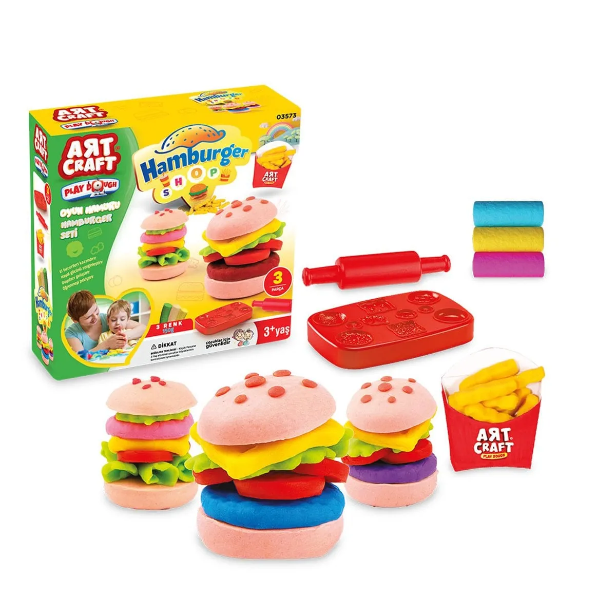 Hamburger Set Oyun Hamuru 150 Gr.