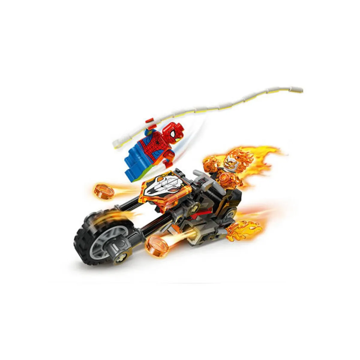 Lego Marvel Spider-Man Ghost Rider Motosikletine Karşı 72 parça +6 yaş — görsel 4