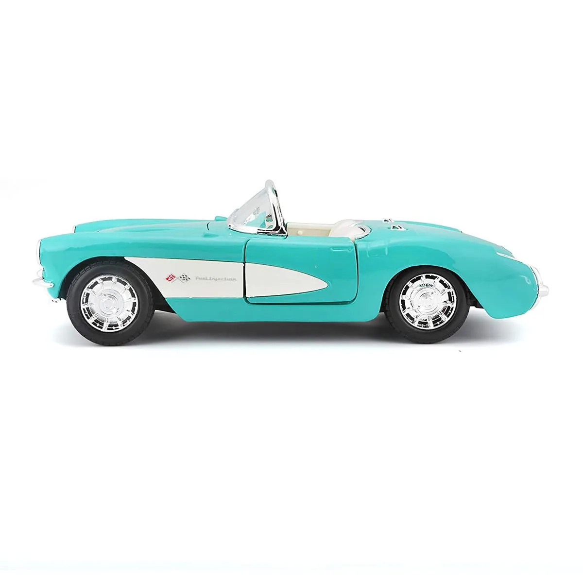 MAY 31275 1957 Chevrolet Corvette 1:24 -Necotoys — görsel 7