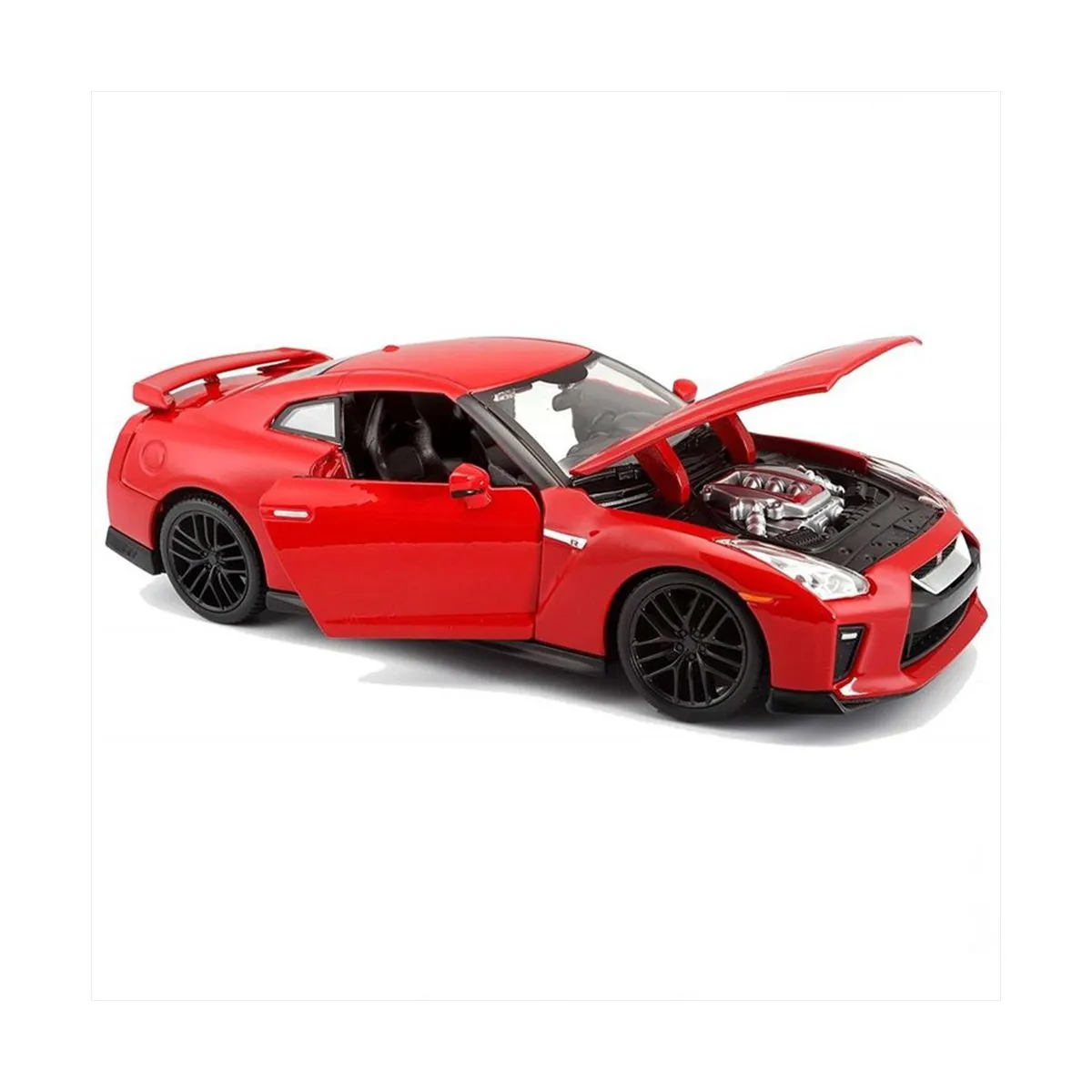 Burago 1:24 Nissan GT-R 2017 Model Araba — görsel 3