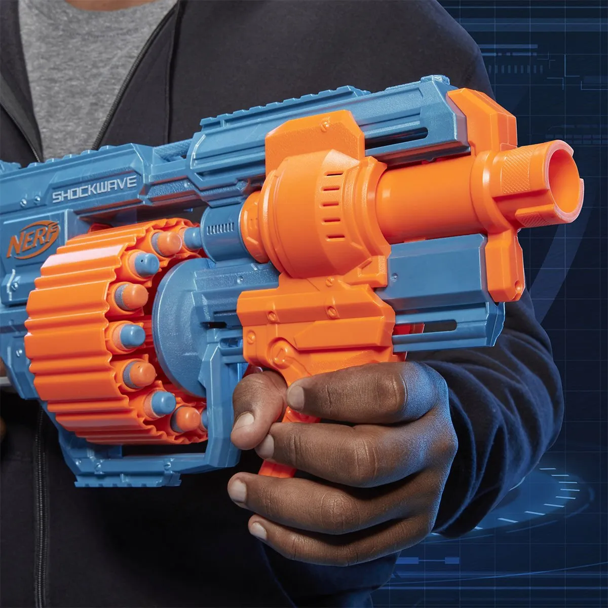 Nerf Elite 2.0 Shockwave RD-15 +8 Yaş — görsel 4