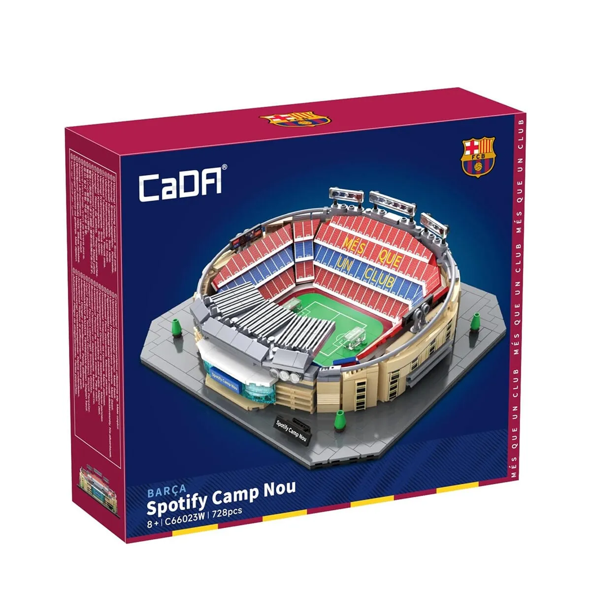 C66023W CADA CAMP NOU STADYUM 728 PARÇA BLOCK OYUNCAK — görsel 5