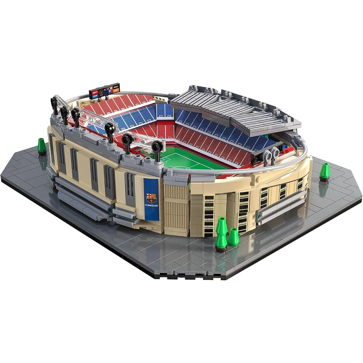 C66023W CADA CAMP NOU STADYUM 728 PARÇA BLOCK OYUNCAK — görsel 2