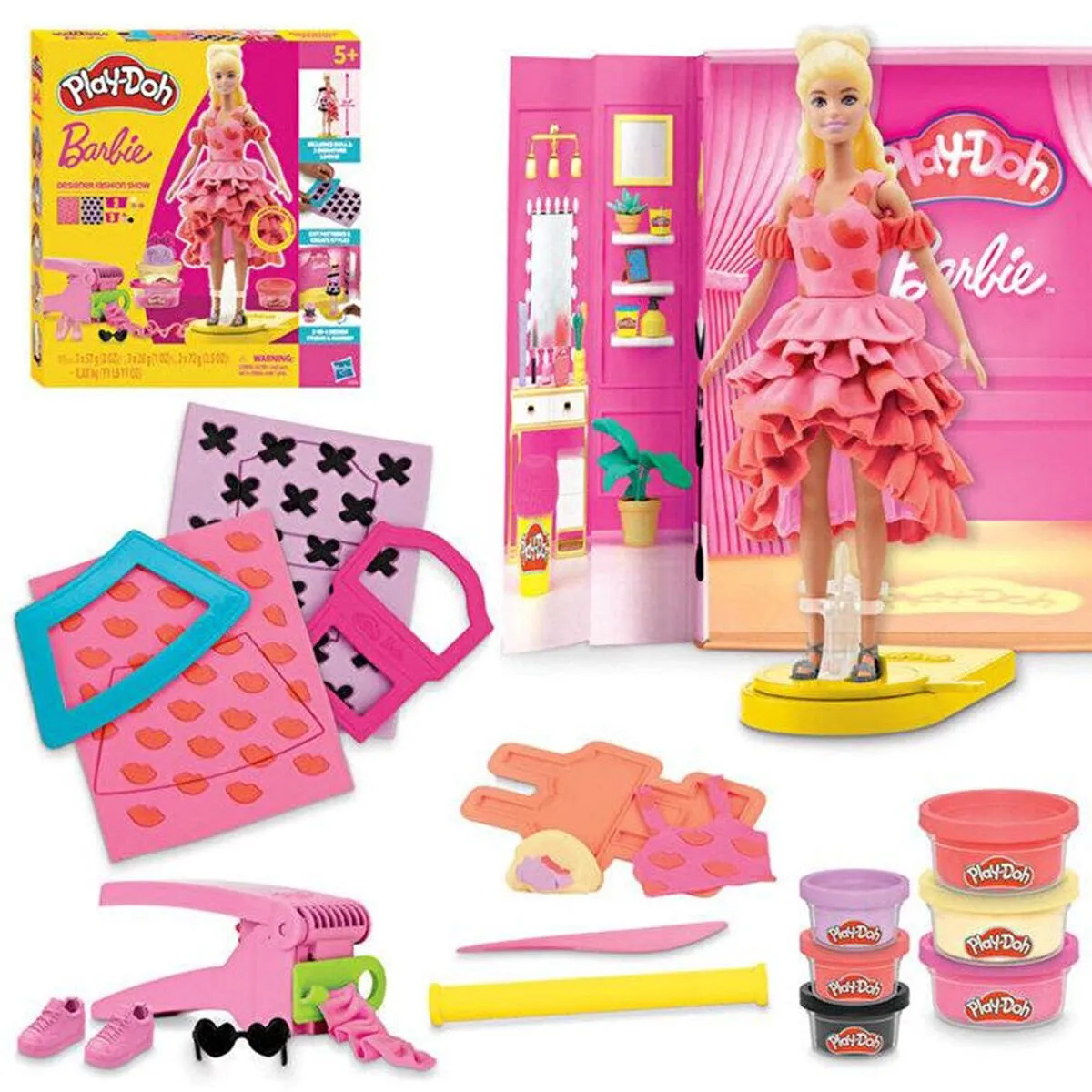 Play-Doh Barbie Designer Fashion Show - Tasarım Moda Show +3 yaş