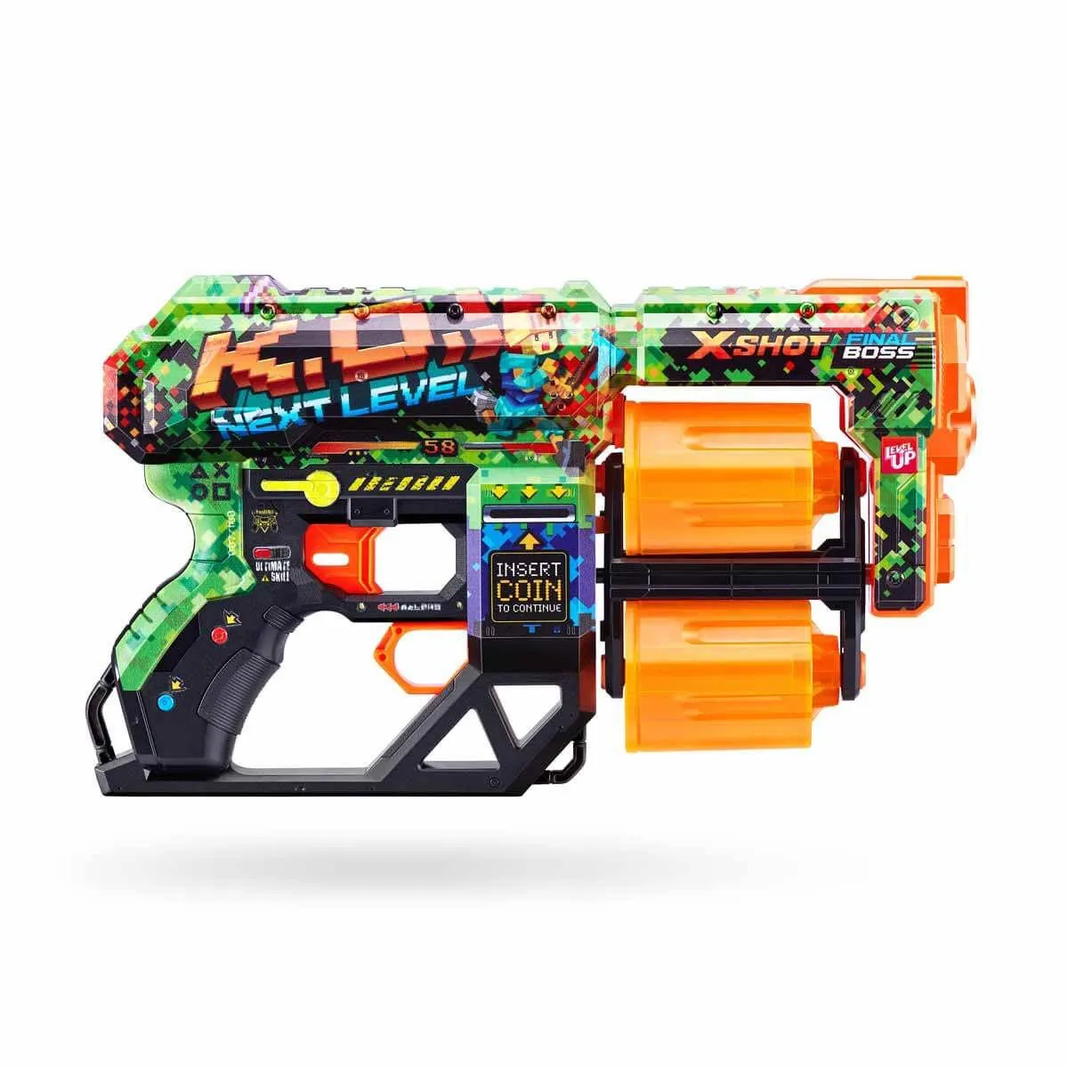 X-Shot Skins Dread 12 Mermili Sünger Dart Atan Silah 31 cm-Sunman — görsel 7