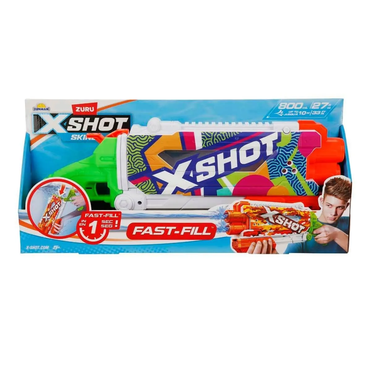Shot Skins Pump Action Fast Fill Su Tabancası 49,5 cm