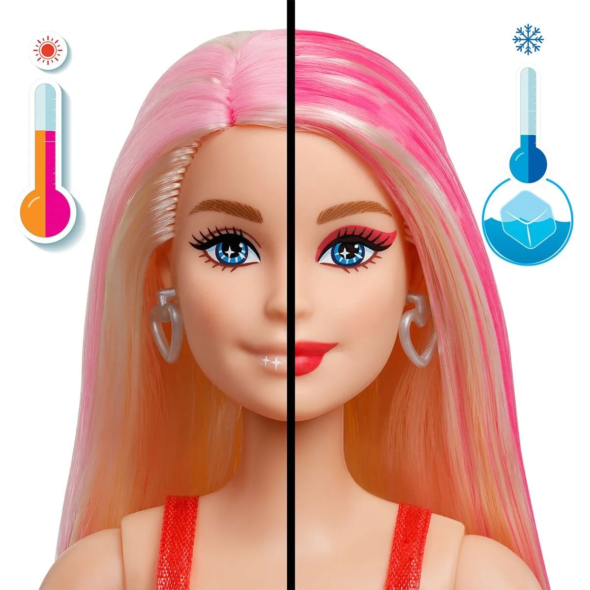 Barbie Party Unboxed Glam Party Serisi - Kırmızı Elbiseli — görsel 3
