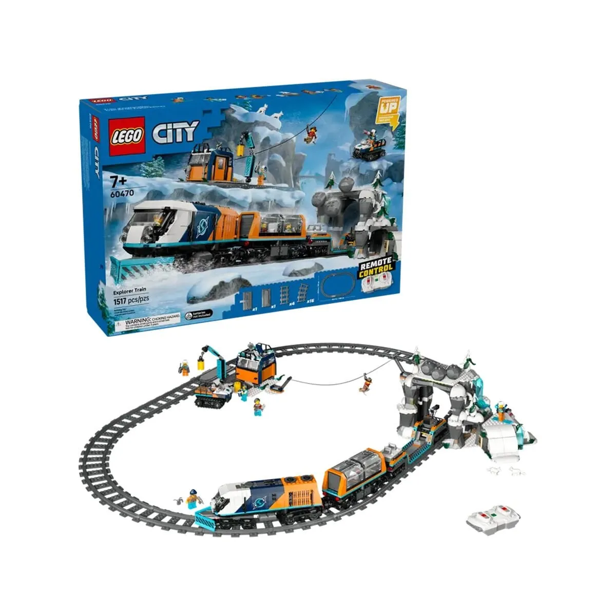 Lego City Kaşif Treni 1517 parça +7 yaş