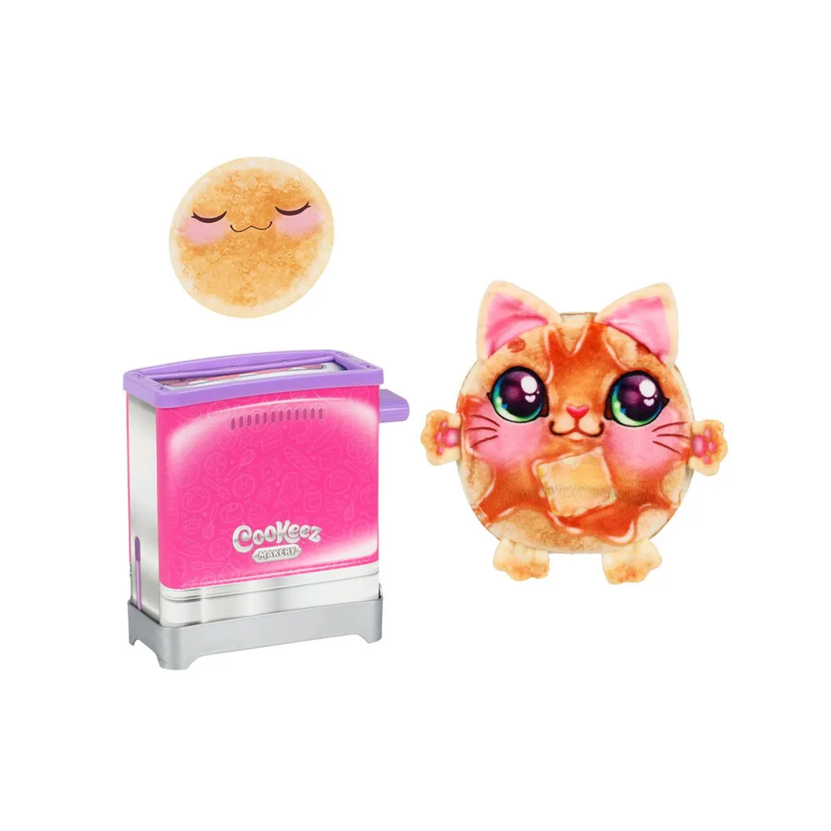 Cookeez Makery Tost Makinesi Kokulu Sürpriz Waffle Pelüş — görsel 4