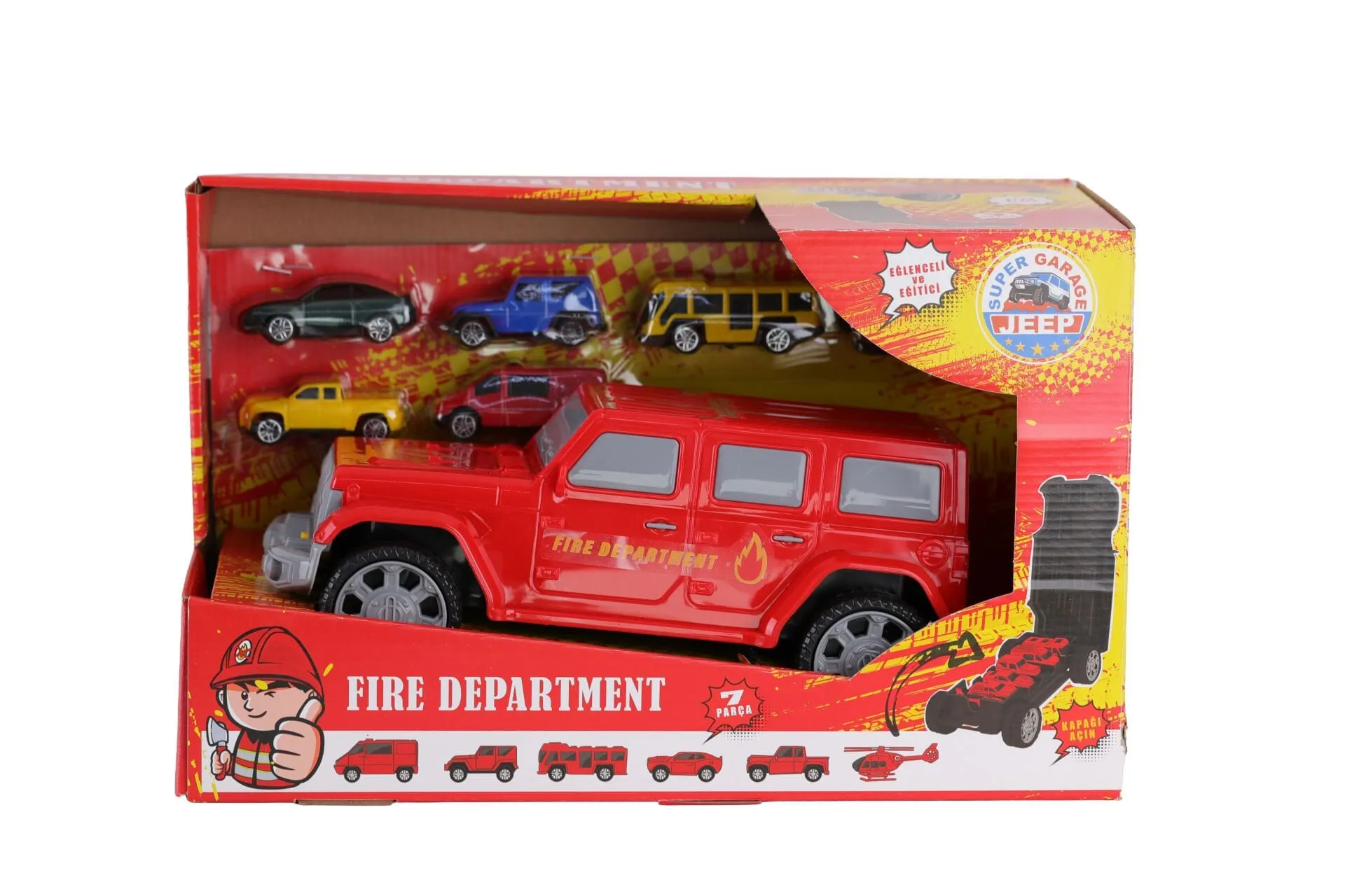 ER-210 Süper Garage Jeep İtfaiye