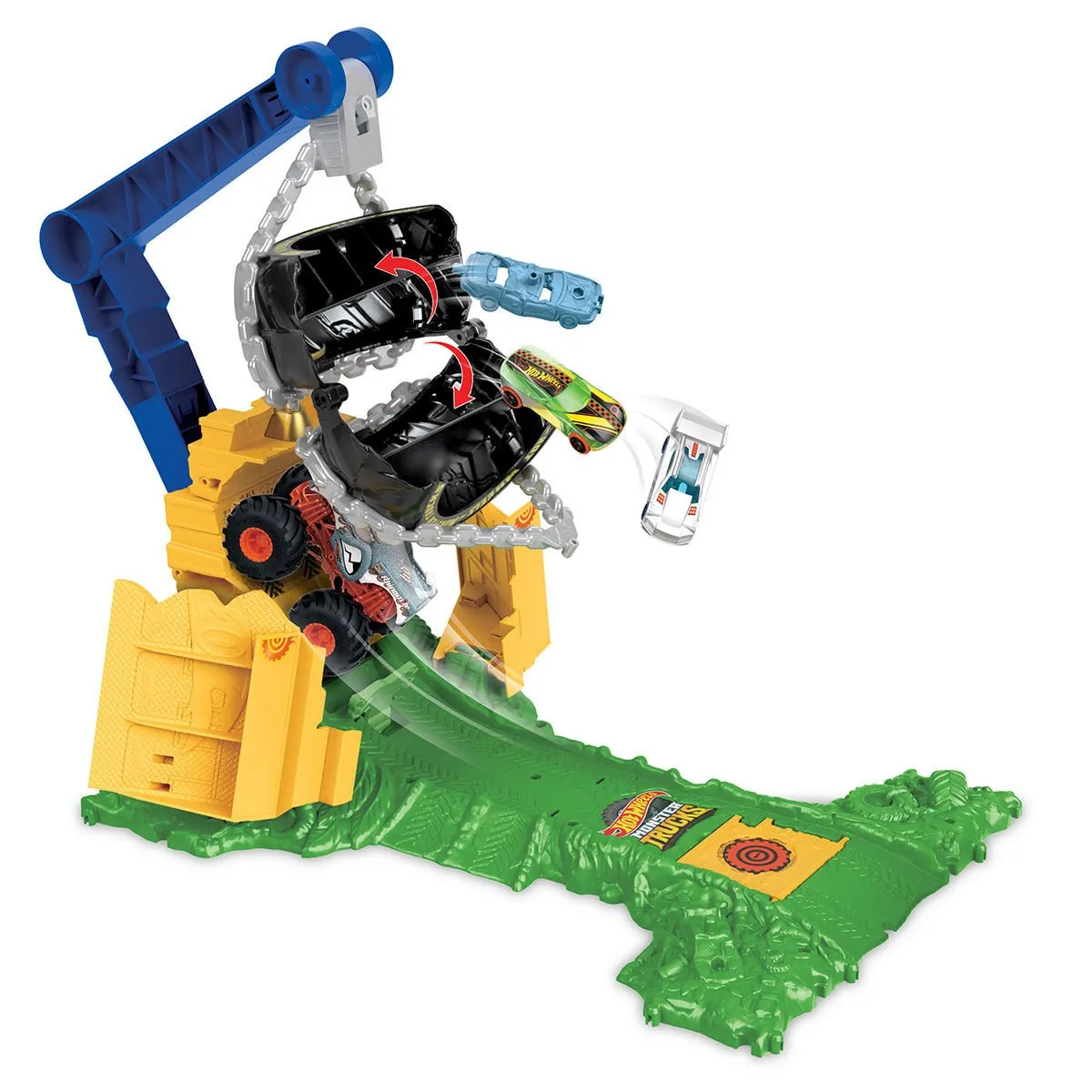 Hot Wheels Monster Trucks Arenada Rhinomite Mücadelesi — görsel 2