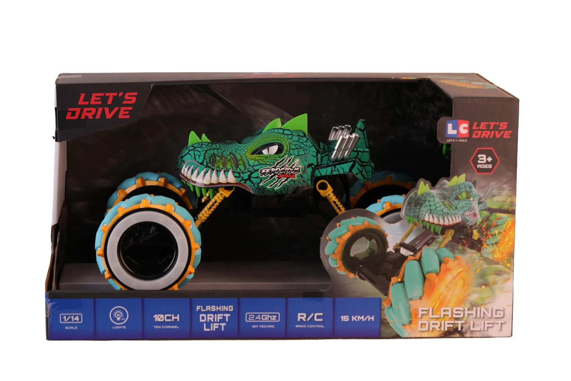 Lets Ride 1:14 Ölçek 2.4GHz Yüksek Hızlı Şarjlı Drift Araba