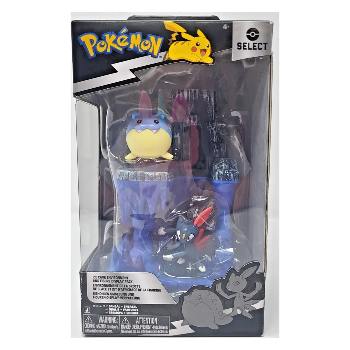 POK PKW2766-A Pokemon Select Seri Tasarım Mekan ve Figür Seti Asorti