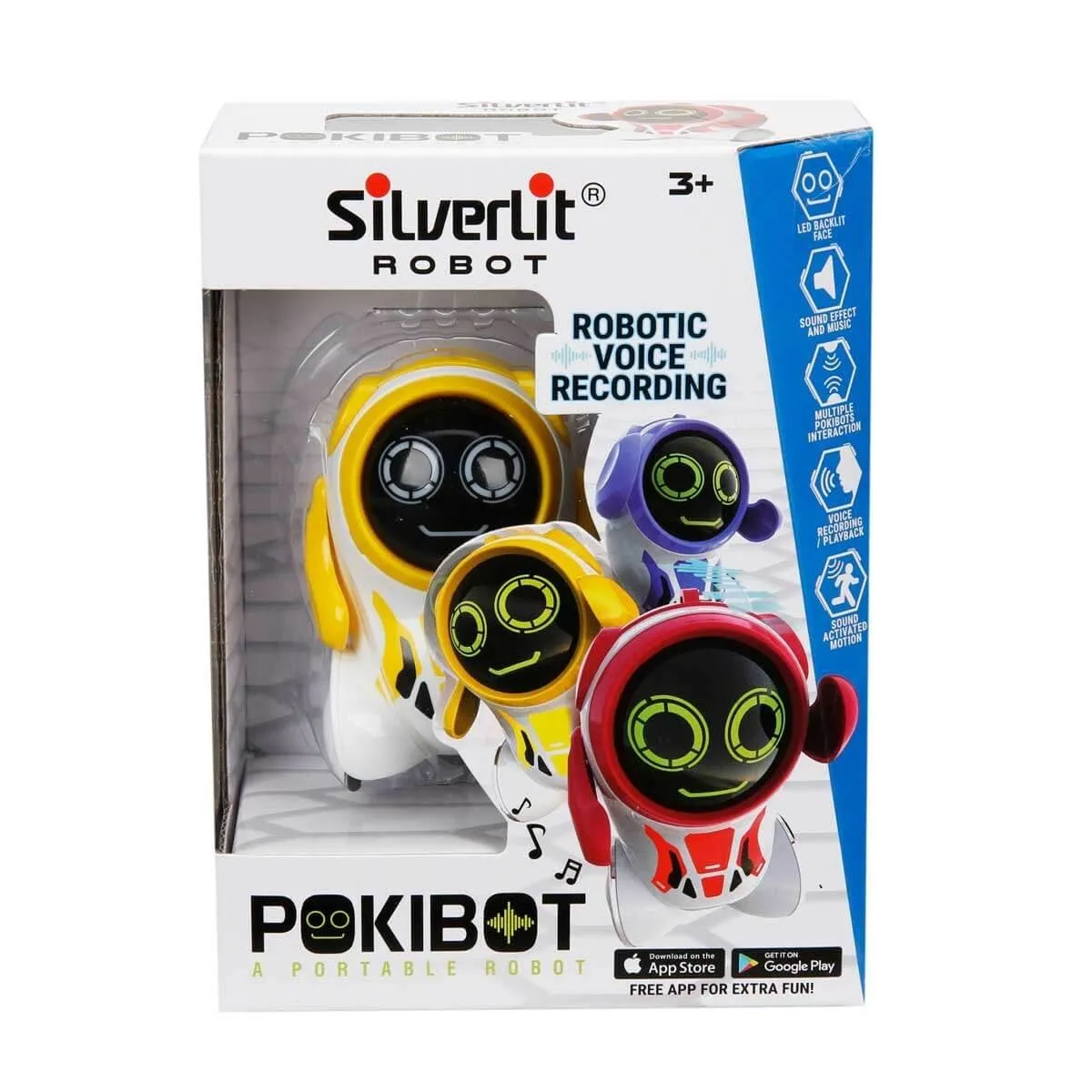 SIL/88042 Silverlit Yapay Zekalı Pokibot Robot