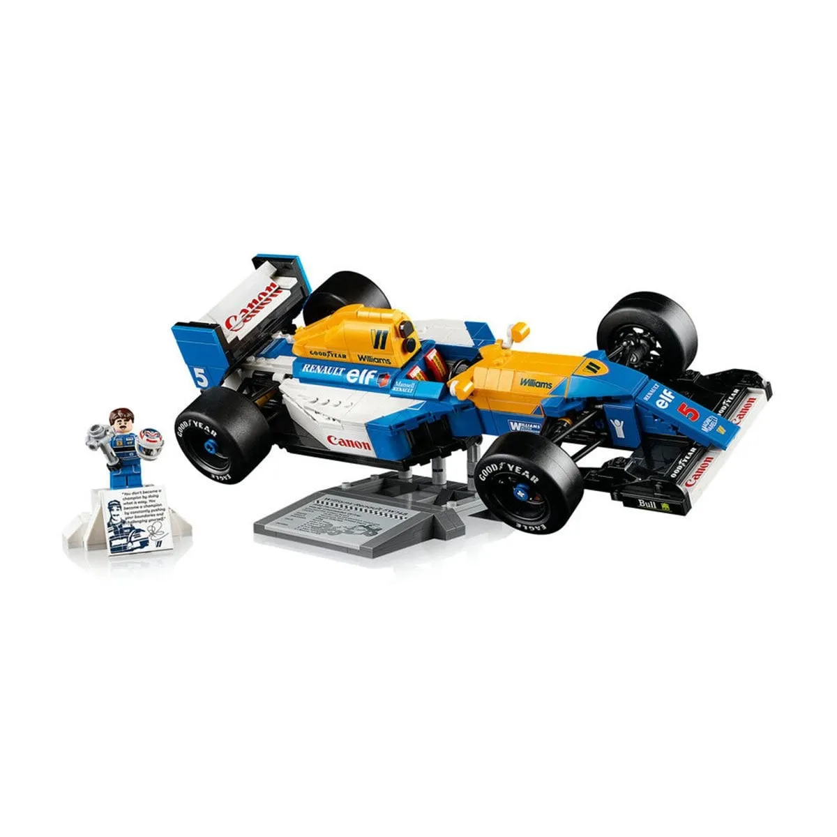 Lego icons Williams Racing FW14B ve Nigel Mansell 10353 parça +18 yaş — görsel 3