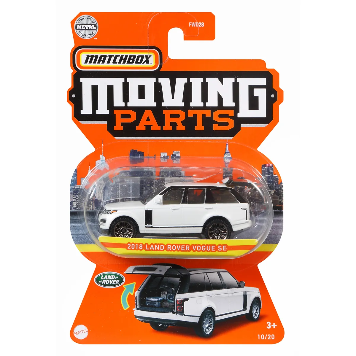 FWD28 Matchbox 1:64 Arabalar (Açılır parçalar)