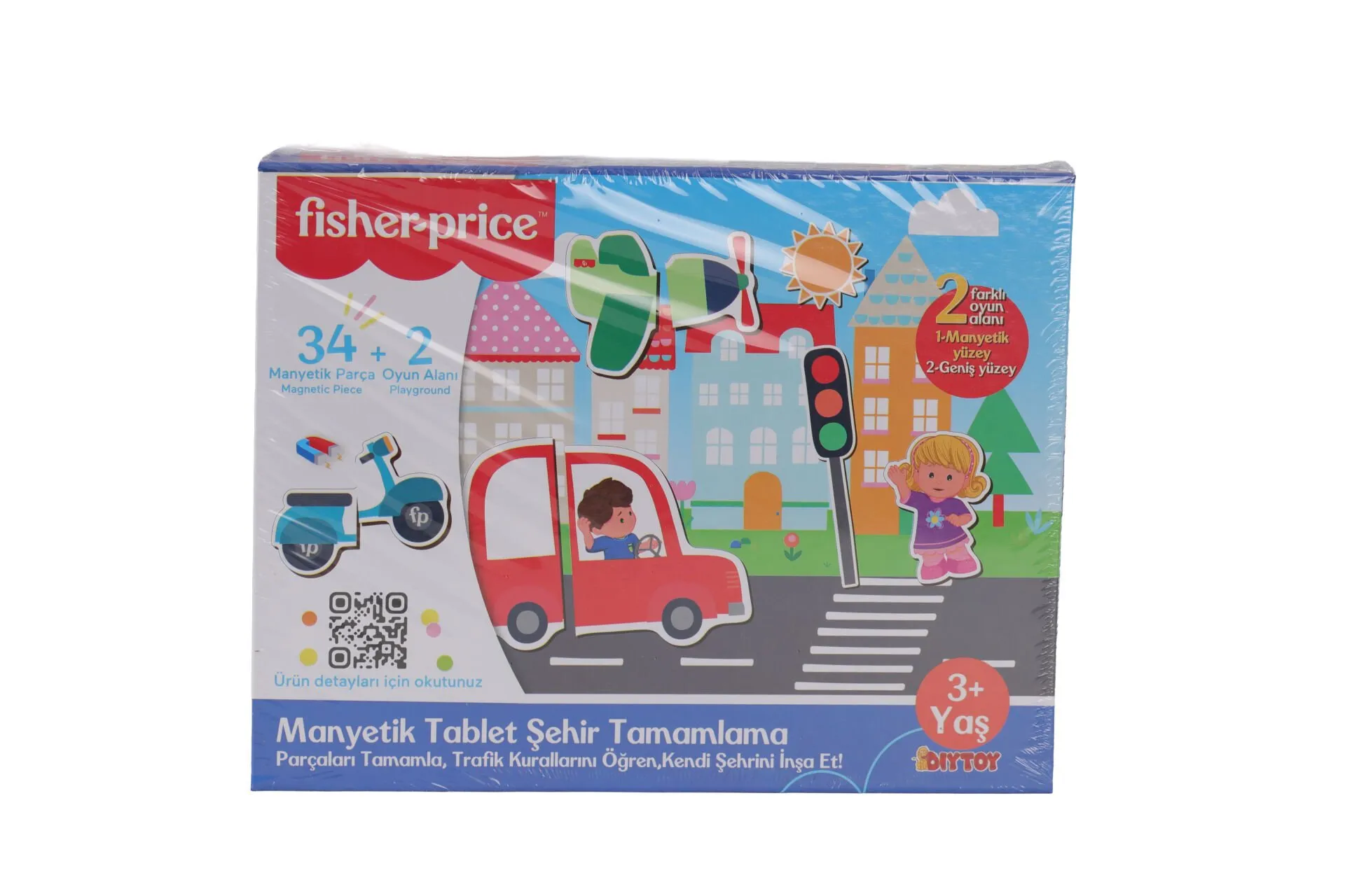 Fisher Price Manyetik Tablet Şehir Tamamlama