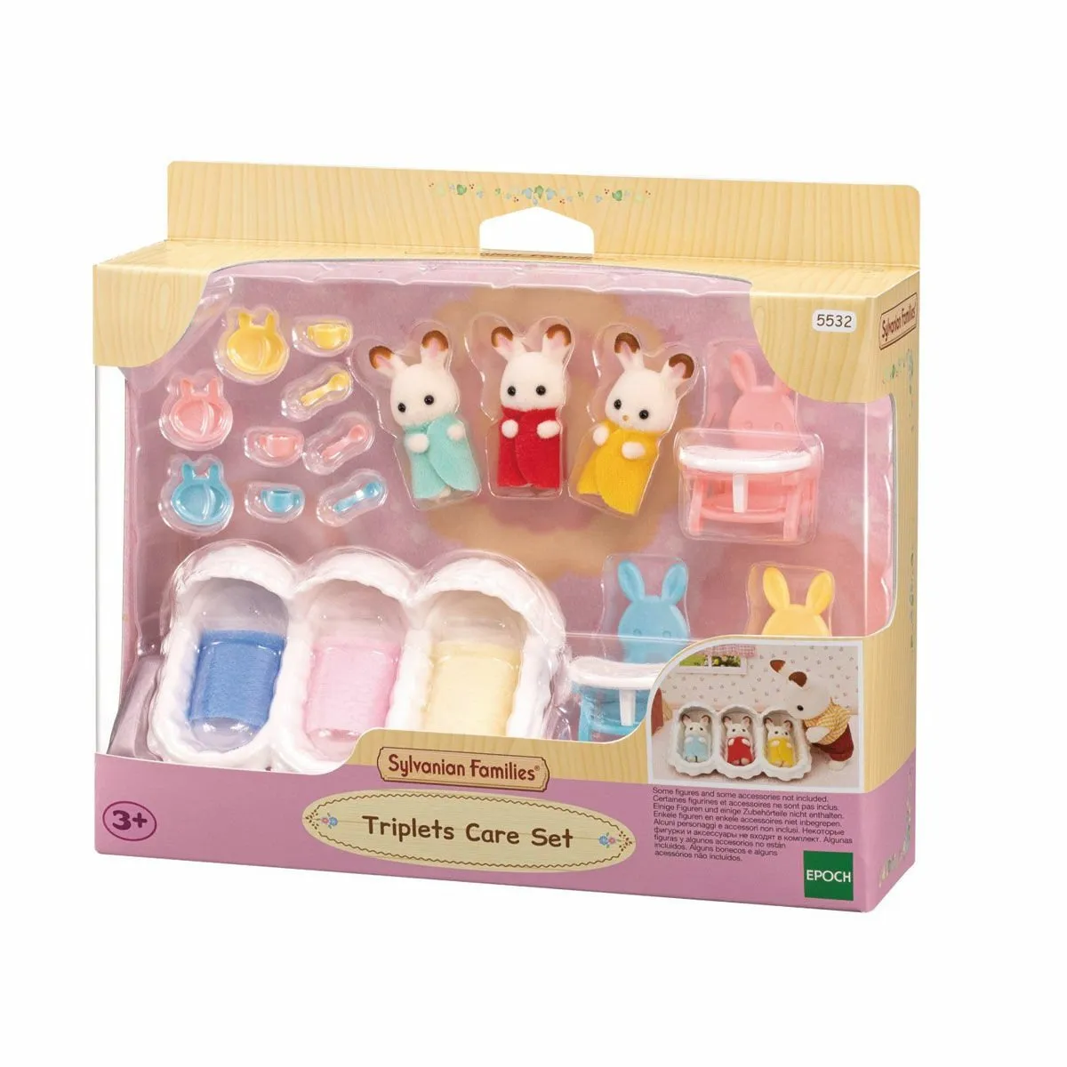 Sylvanian Families Üçüzler Bakım Seti +4 yaş
