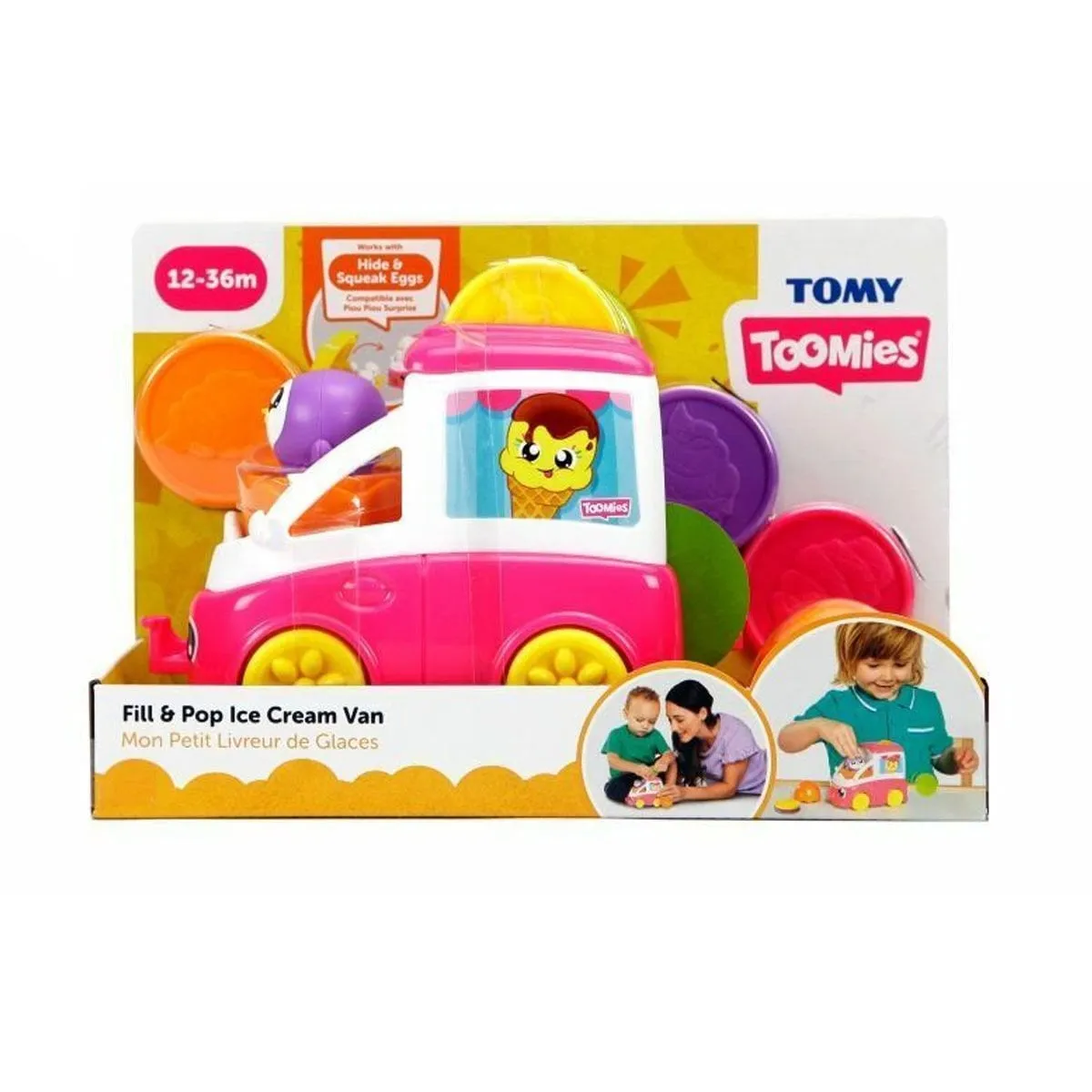 Tomy - Yumurta Kamyonu (2 asorti) 12-36 ay ( Adet fiyatıdır tekli satılır)