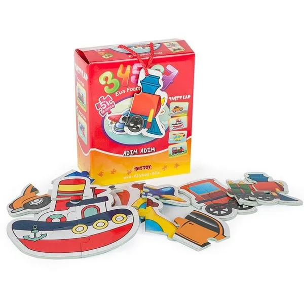 Kut.puzzle Taşıtlar 3 4 5 6 7
