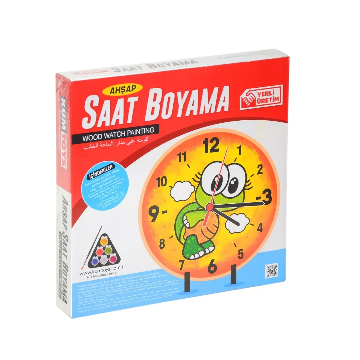 KumToys, Ahşap Saat Boyama
