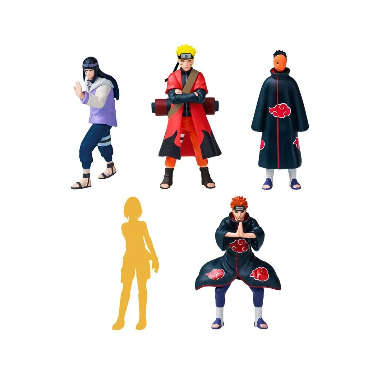 PMI/NSH2040S Naruto 5Lİ Koleksiyon Figür Seti Asorti — görsel 2