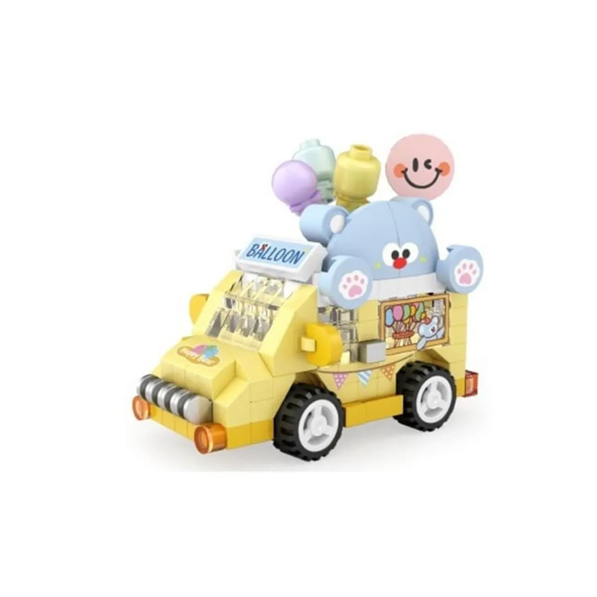 LZ-8639 Loz Balon Arabası 160 Parça Block Oyuncak-Mini Poşet