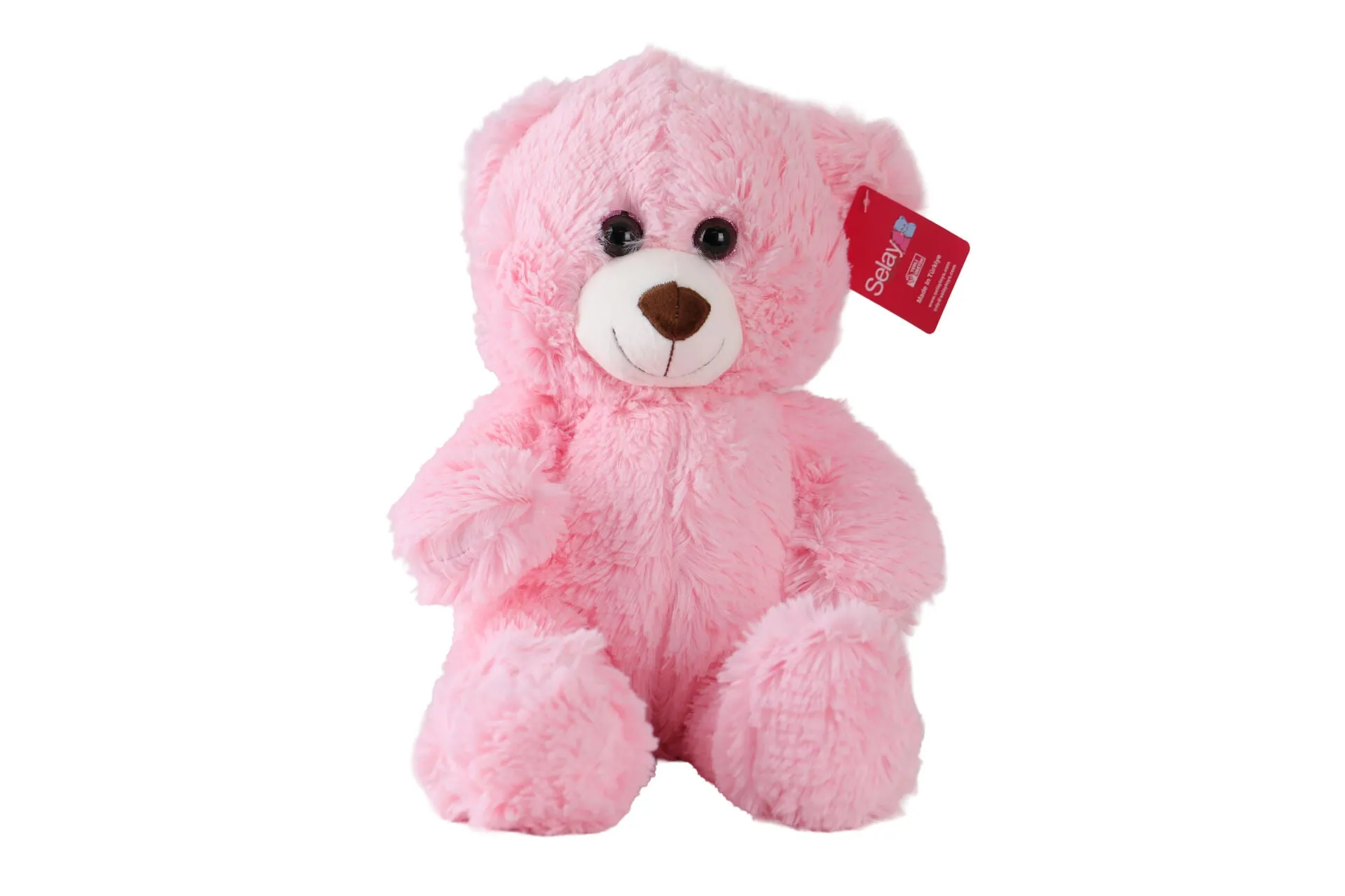 1216P Puffy Salaş Ayı 45 Cm Pembe