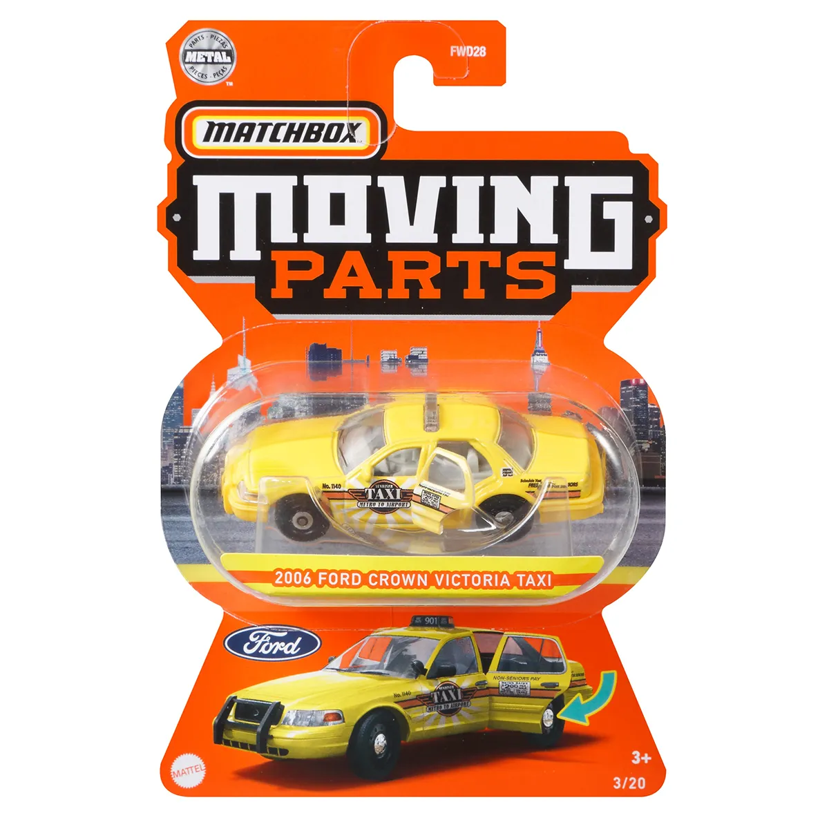Matchbox 1:64 Açılır Parçalı Arabalar — görsel 8