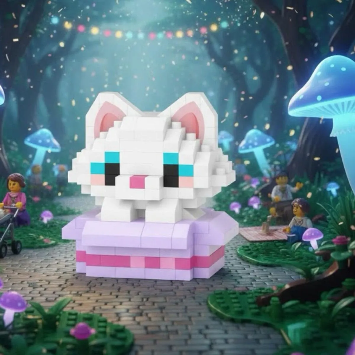 Loz Kedi 170 Parça Block Oyuncak-Mini Poşet — görsel 4