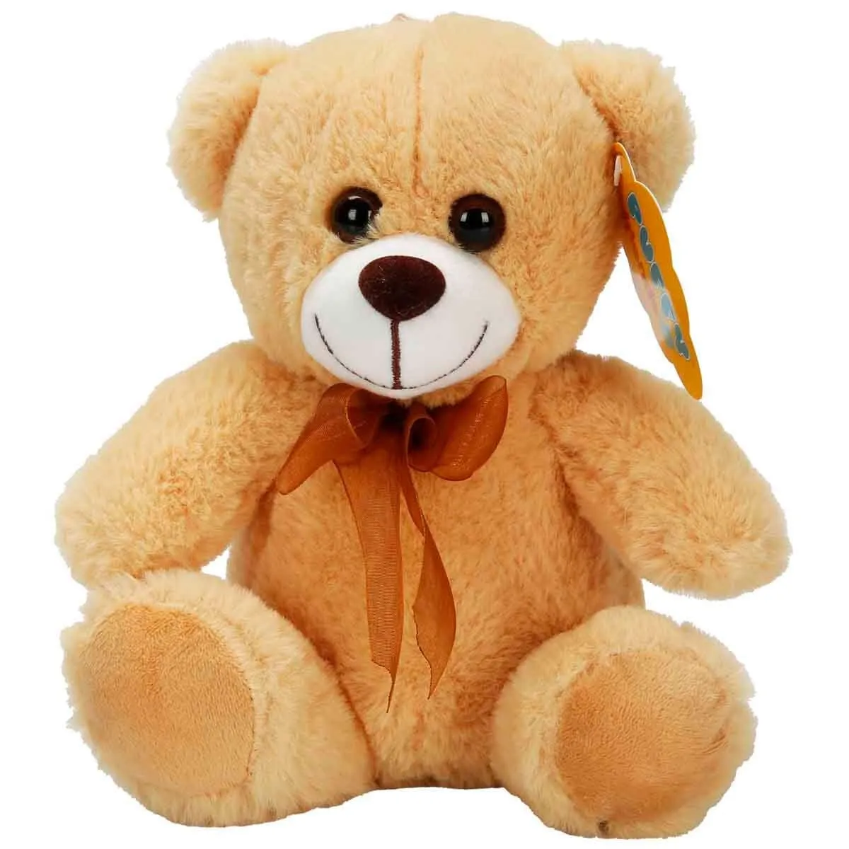 Sun-Jhn-Pff-Sk Kurdeleli Oturan Peluş Ayı 21cm (Sun-Jhn-Pff-Sk) — görsel 4