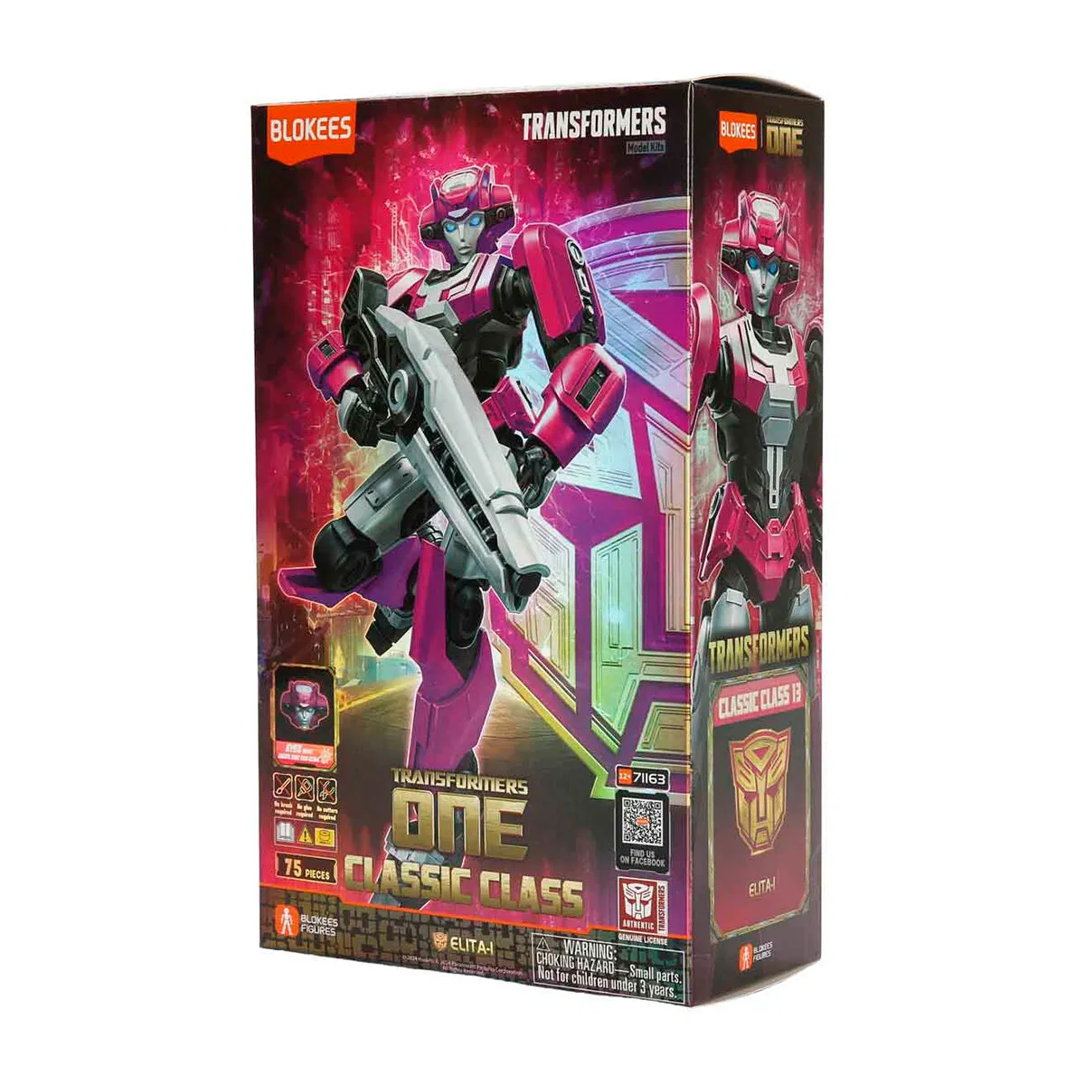 Transformers Classic Class 13 Elita-1 Figür Yapım Seti 75 Parça — görsel 5