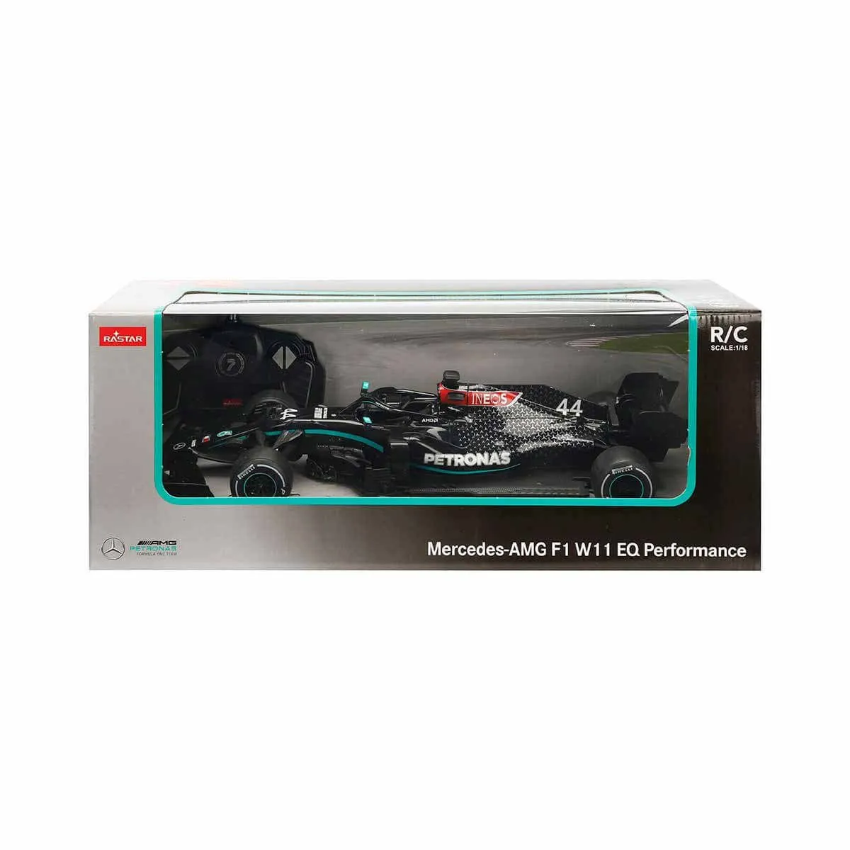 Mercedes AMG F1 W11 EQ Performance Uzaktan Kumandalı Araba 1:18 — görsel 2