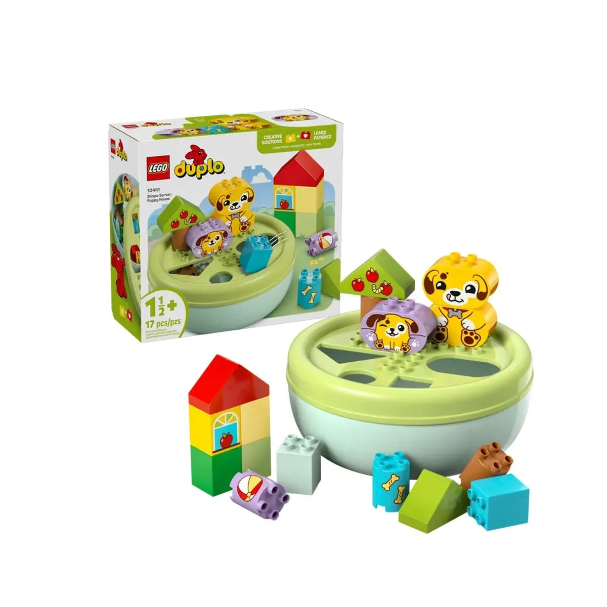 Lego Duplo Bul-Tak Köpek Evi 17 parça +1,2 yaş