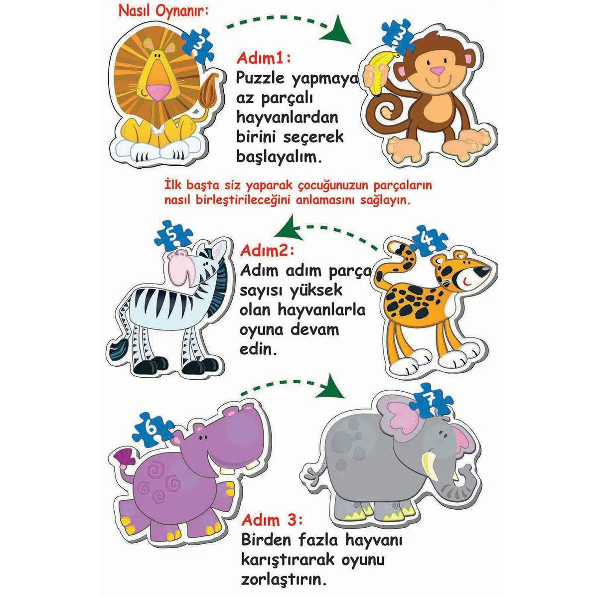 Baby Puzzle Benim İlk Hayvanlar Puzzlem — görsel 4
