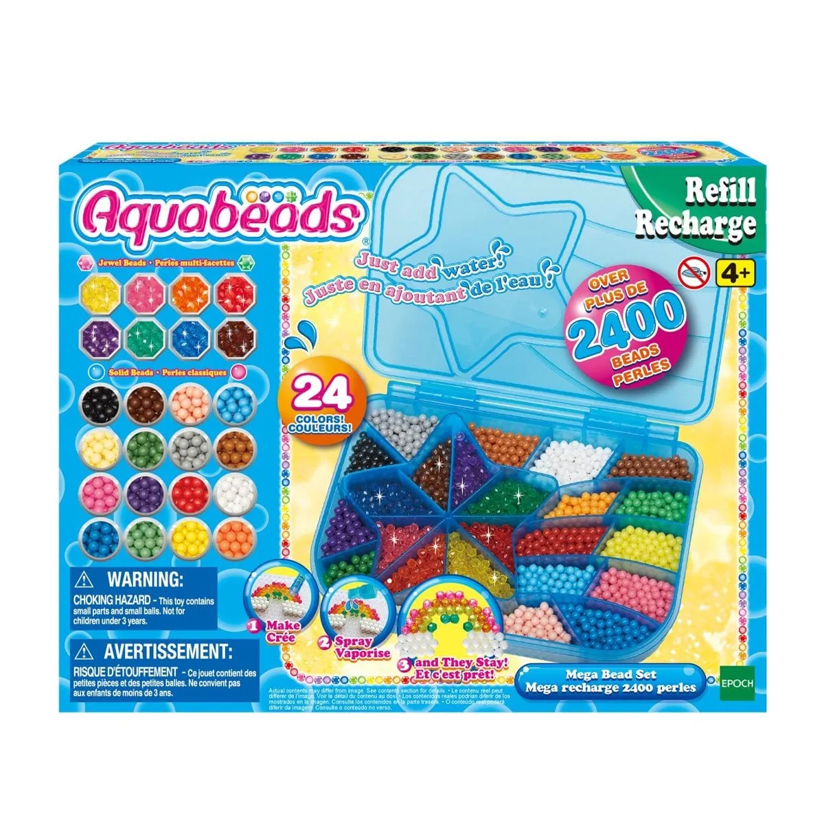 Epoch AquaBeads Mega Boncuk Seti, 800 parça +4 yaş