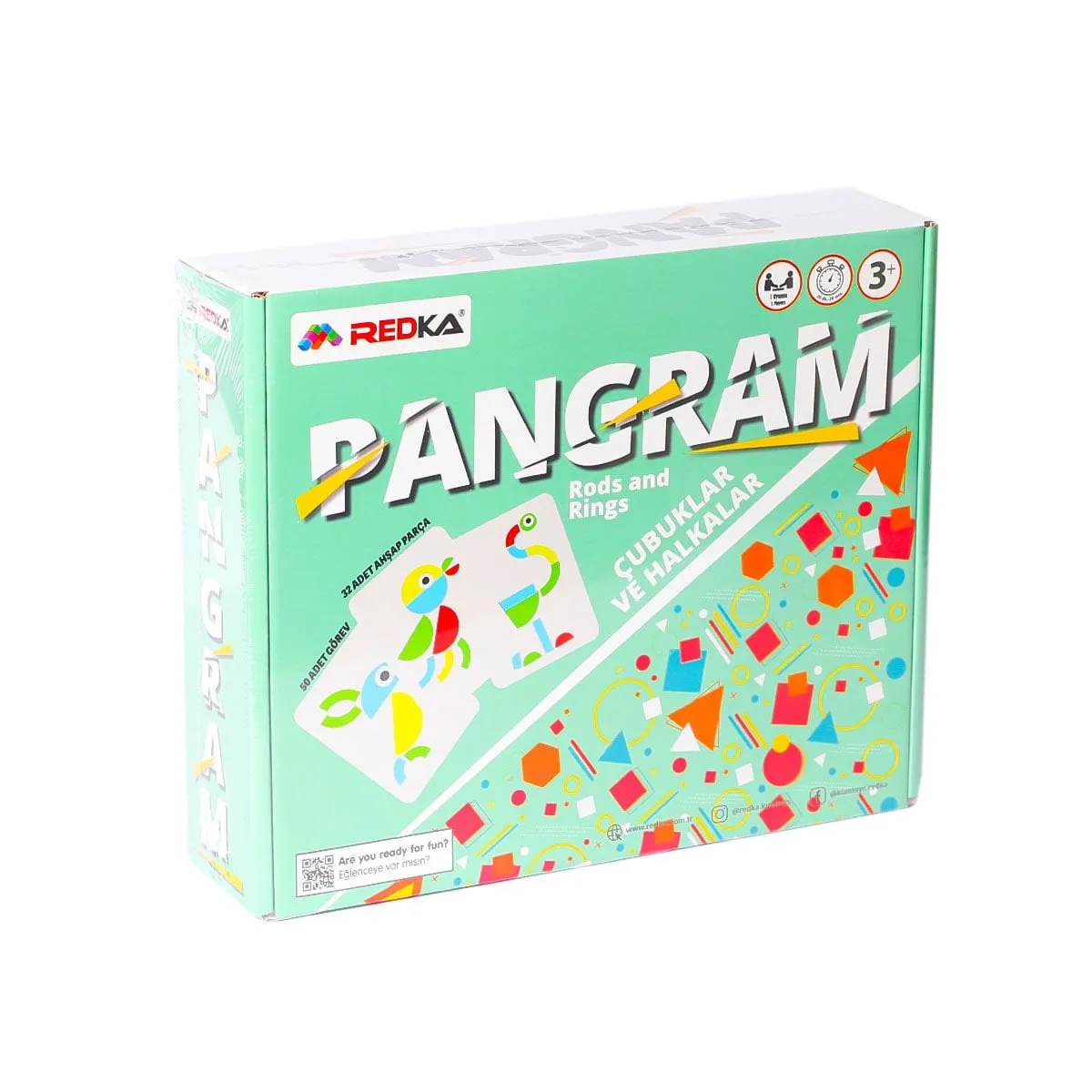 Pangram Çubuklar ve Halkalar -Redka